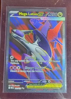 Pokemon TCG Mega Evolution Mega Latias ex 163/132 Ultra Rare Full Art NM/M - Image 1