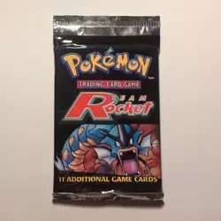 Pokemon TCG Booster - TEAM ROCKET - English - Gyarados Artwork - Sealed - 2000 - Image 1