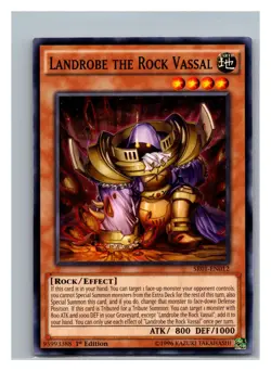 Structure Deck: Emperor of Darkness #SR01-EN012 Landrobe the Rock Vassal - Image 1