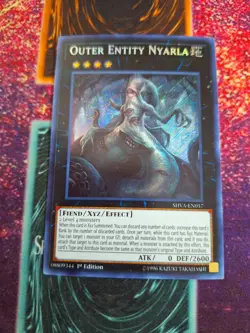 Yu-Gi-Oh! Outer Entity Nyarla SHVA-EN017 Secret Rare 1st Edition Near Mint a1/ - Image 1
