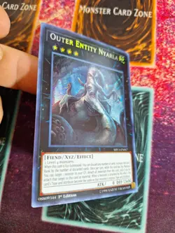 Yu-Gi-Oh! Outer Entity Nyarla SHVA-EN017 Secret Rare 1st Edition Near Mint a1/ - Image 2