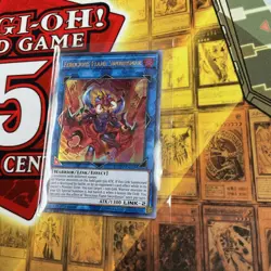 Yugioh - Ferocious Flame Swordsman DUOV-EN032 1st Edition Ultra Rare - Image 1