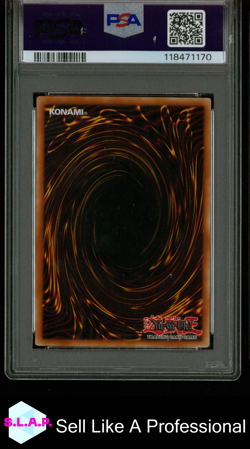 THOR, LORD/THE AESIR STOR-ULT RARE. YU-GI-OH! STORM RAGNAROK 2011 DE038 PSA 8 - Image 2