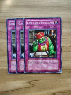 Yu-Gi-Oh! - Good Goblin Housekeeping 3X - Full Playset - Image 1