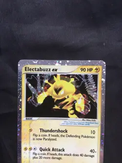 Pokemon Cards: EX Ruby and Sapphire Rare Holo: Electabuzz EX 97/109 - Image 2