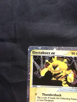 Pokemon Cards: EX Ruby and Sapphire Rare Holo: Electabuzz EX 97/109 - Image 3