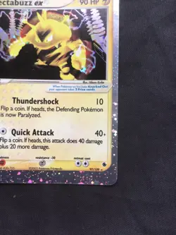Pokemon Cards: EX Ruby and Sapphire Rare Holo: Electabuzz EX 97/109 - Image 5