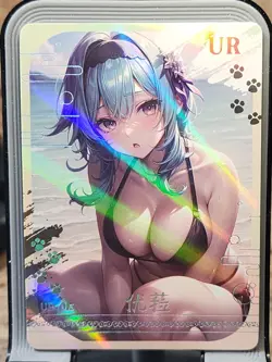 Eula Quiet Time Card Goddess Story Anime Waifu UR UR-015 - Image 1