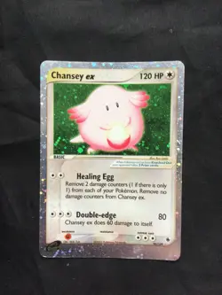 Pokemon Cards: EX Ruby and Sapphire Rare Holo: Chansey EX 96/109 - Image 1