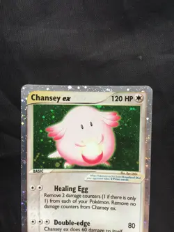 Pokemon Cards: EX Ruby and Sapphire Rare Holo: Chansey EX 96/109 - Image 2