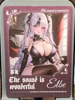 Elbe Reluctant To Leave Card Goddess Story Anime Waifu CCG UR UR-025 - Image 1