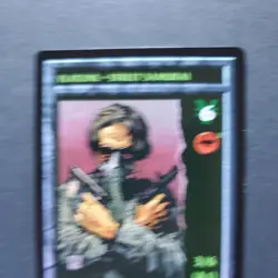 Vintage 1997 “Flatline - Street Samurai” Shadowrun Promo Card see description - Image 3