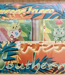 Pokemon TCG Southern Islands Rainbow Island Riverside Sealed Set of 3 - Japanese - Image 3