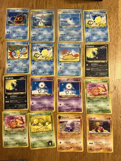 Pokemon TCG Vintage Japanese Cards Lot Of 39 Non-holo - Image 1