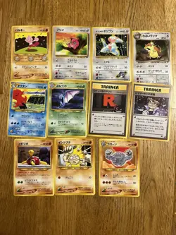 Pokemon TCG Vintage Japanese Cards Lot Of 39 Non-holo - Image 3