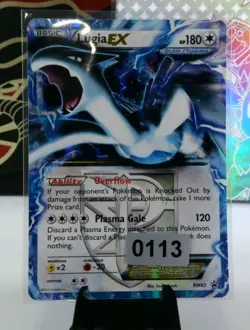 Pokemon TCG Lugia V SWSH301 Sword & Shield SWSH Black Star Promo Holo Card NM - Image 1