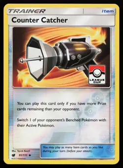 Counter Catcher 091/111 Promo League & Championship Cards Pokemon Card - Image 1