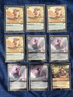 Huge Disney Lorcana 18 card foil lot!🔥 All cards near me or better 🔥 - Image 1