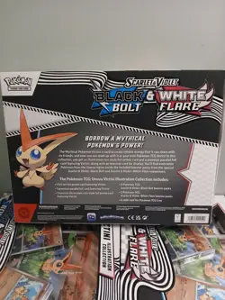 Pokemon Trading Card Game Unova Victini Illustration Collection - LOT OF 5 - Image 3