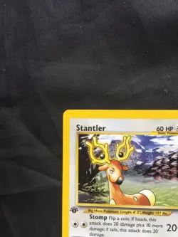 Pokemon Cards: Neo Genesis 1st Edition Common: Stantler 76/111 - Image 2