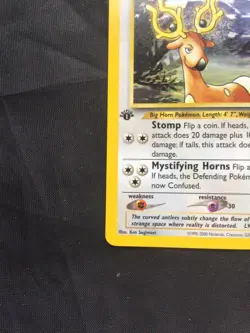 Pokemon Cards: Neo Genesis 1st Edition Common: Stantler 76/111 - Image 5