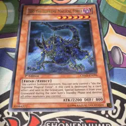 CRMS-EN096 Ido The Supreme Magical Force Secret Rare 1st Edition Yugioh Card - Image 1