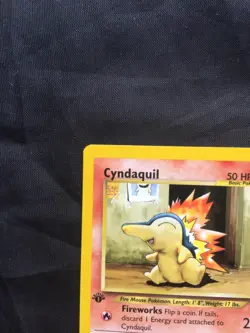 Pokemon Cards: Neo Genesis 1st Edition Common: Cyndaquil 57/111 - Image 2