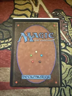 Mtg Magic French Krovikan Sorcerer Misprint Error Sheet Edge Miscut Card - Image 3