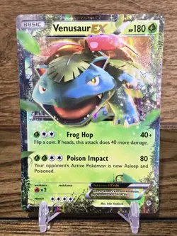 Pokemon Card TCG Venusaur EX - 1/83 - Pokemon Generations XY Ultra Rare Card LP - Image 1