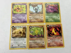 Pokemon TCG Team Rocket Near Complete Common/Uncommon Set 47/48 Cards WOTC NM-NP - Image 2