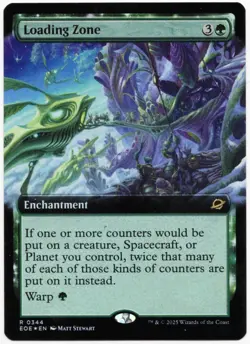 MTG Loading Zone (Extended Art) #344 Edge of Eternities Foil NM/M - Image 1
