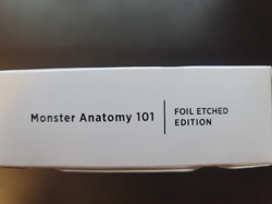 MTG Secret Lair: Monster Anatomy 101 [FOIL ETCHED] IN HAND - Image 1