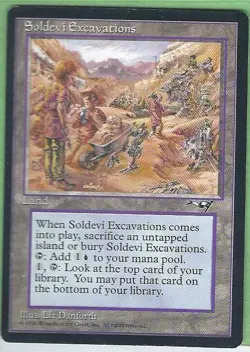 Magic the gathering MTG Soldevi Excavations Alliances NM! - Image 1