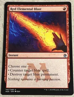 Red Elemental Blast Masters 25 Regular - Image 1