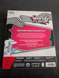 Pokemon TCG: Scarlet & Violet White Flare Binder Collection -New and Sealed! - Image 2
