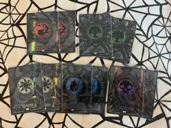 Raised Foil VENOM LANDS Mana Symbiote Marvel Spider-Man Secret Lair MTG - Image 1