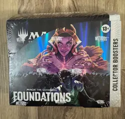 Factory Sealed Magic the Gathering Foundations Collector BoostersM M - Image 1