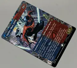 MTG Marvel’s Spider-Man Spider-Man 2099 Legendary Creature RARE REGULAR #0216 - Image 2