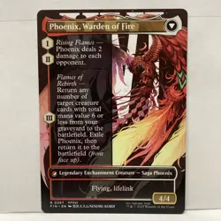 MTG Joshua, Phoenix's Dominant Magic: The Gathering Final Fantasy Rare #0397 - Image 2