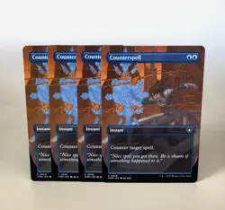 MTG Counterspell x4 - Borderless - CMM - Image 1