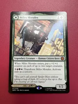 *** Miles Morales Ultimate Spider-Man *** Marvel’s Spider-man NM MTG English - Image 1