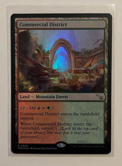 MTG - Murders at Karlov Manor - Commercial District Foil Promo - Rare 0259 - Image 1