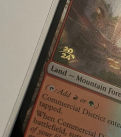 MTG - Murders at Karlov Manor - Commercial District Foil Promo - Rare 0259 - Image 2