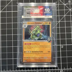Team Rocket's Tyranitar - Pokemon Center Stamped - Ace 10 - Image 1