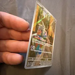 Pokemon TCG Paldean Fates Mimikyu Black Star Promo Full Art Holo Ships Asap - Image 4