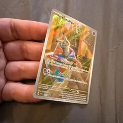 Pokemon TCG Paldean Fates Mimikyu Black Star Promo Full Art Holo Ships Asap - Image 5