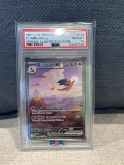 2023 Pokemon EN-Mew 151 Charizard EX 199/165 SIR GEM MINT PSA 10 - Image 1