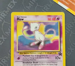 Pokemon Mew #8 Wizards Black Star Promo English Non Holo - Image 3