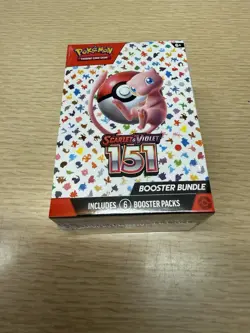 Pokemon TCG Scarlet & Violet 151 Booster Bundle Sealed, USA, Six Packs - Image 1