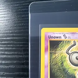 Unown [S] 1st Edition Neo Destiny 87/105 WOTC Vintage Pokemon - Image 3